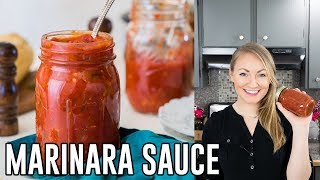 How To Make Homemade Marinara Sauce [upl. by Melone]