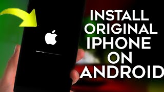 Real iPhone System Install On Android Complete 100✓True Method  No Fake [upl. by Stefanac]