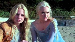 Once Upon A Time 4x09  Elsa and Anna Reunite [upl. by Ikkin]