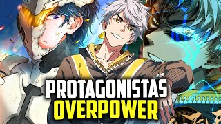 5 WEBTOONSMANHWAS COM PROTAGONISTAS OVERPOWERS  RECOMENDAÇÃO [upl. by Enelrihs]