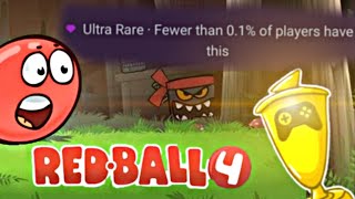 All the rare achievements of Red Ball 4 [upl. by Ttennaj]