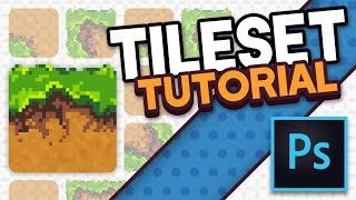 TILESET in Photoshop Tutorial [upl. by Sherie]