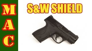 SampW MampP Shield 9mm Review [upl. by Bender136]