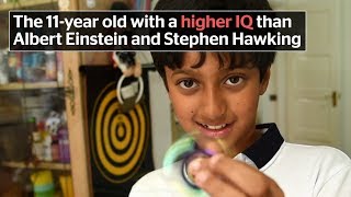 Meet the 11year old with a higher IQ than Albert Einstein and Stephen Hawking [upl. by Trovillion362]