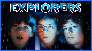 Explorers 1985  MOVIE TRAILER [upl. by Oicafinob]