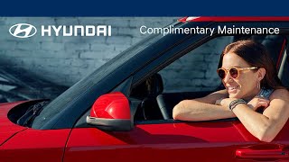 Hyundai Complimentary Maintenance  Hyundai [upl. by Tenaej]