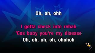 Rehab  Rihanna KARAOKE [upl. by Kcirdnekel289]