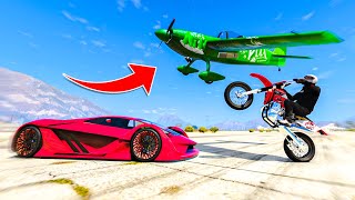 I Hit A Stunt Using Every Vehicle In GTA 5 [upl. by Otrebilif]