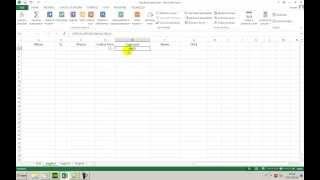 Excel Inserire dati in automatico Tutorial 2 [upl. by Marduk]