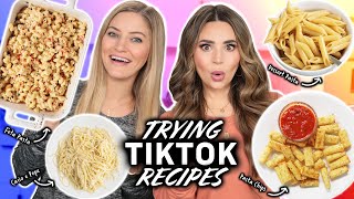 I Tested Viral TikTok PASTA RECIPES To See If They Work  Part 6 [upl. by Naasar264]