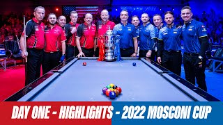 Day One  Highlights  2022 Mosconi Cup [upl. by Aizan]