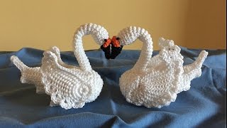 Cigno all Uncinetto tutorial [upl. by Artinahs136]