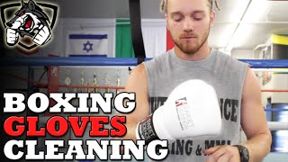 How to Clean your Boxing Gloves [upl. by Tyre]