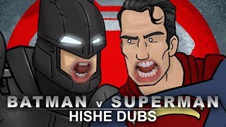 HISHE Dubs  Batman V Superman Comedy Recap [upl. by Airdnaid]