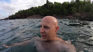 The Black Rocks on Presque Isle in Marquette Michigan [upl. by Elbag86]