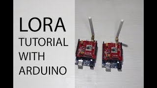 How to use Lora with an arduino and how to send sensor data [upl. by Annasus858]