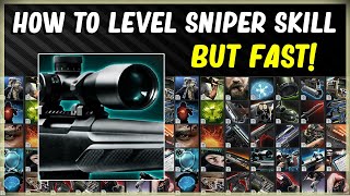 HOW TO GET MAX SNIPER SKILL LEVEL FAST  ESCAPE FROM TARKOV EFT  BEST EASY LEVELING METHOD 1211 [upl. by Inalel626]