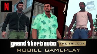 GTA The Trilogy Definitive Edition  Netflix Mobile Gameplay iOS [upl. by Eliza]