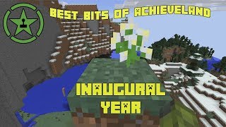 Best Bits of Achievement Hunter  Minecraft Achieveland Inaugural Year [upl. by Ferna570]