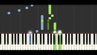 Renaud  Mistral Gagnant  Tuto Piano [upl. by Thessa]