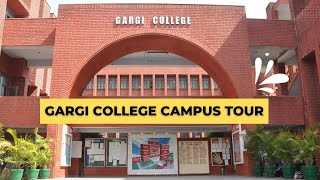 Gargi college campus tour  Delhi University  WalkInWithArpi [upl. by Leinadnhoj]