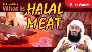 What is Exactly Halal Meat  Best Speech  Mufti Ismail Menk [upl. by Trah]