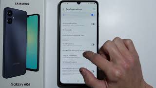 Samsung A06 How to Enable USB Debugging [upl. by Maddis853]