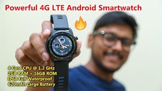 4G LTE Android Smartwatch with Great Battery Life  Kospet Brave Review [upl. by Atiuqnahs937]