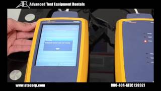 How to Use the Fluke Versiv Series Part 1 DSX50008000 Cable Certifier [upl. by Joshia]