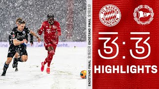 Snowy spectacular fight back to draw Highlights FC Bayern vs Arminia Bielefeld 33 [upl. by Ennairoc]