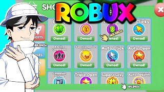 ROBUX INFINITO NO ANIME CLICKER SIMULATOR ROBLOX [upl. by Resaec]