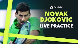 LIVE STREAM Novak Djokovic Practice [upl. by Eidde932]