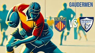 USAP VS US Colomiers Gaudermen [upl. by Nemlaz]