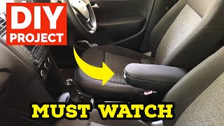 POLO Armrest  DIY 👨‍🔧  Step By Step Installation  AUTO SURGEON [upl. by Anol251]