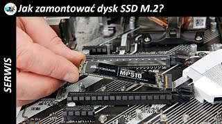 Jak zamontować dysk SSD M2  poradnik krok po kroku [upl. by Fairleigh814]