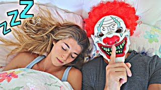 SCARY MASK PRANK ON MY GF She Hit Me [upl. by Mikel]