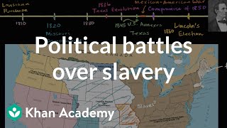 Slavery and Missouri Compromise in early 1800s  US History  Khan Academy [upl. by Tsyhtema]