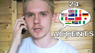 The English Language In 24 Accents [upl. by Berna801]