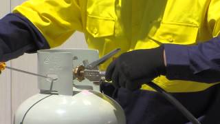 How to Fill a Gas Bottle  Fill Propane Tank  How to Refill LPG Gas Cylinder  Safely Decant LPG [upl. by Stephani599]