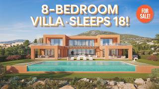 8 Bedroom Sleeps 18 Villa in Jávea Alicante [upl. by Ahsemrac]