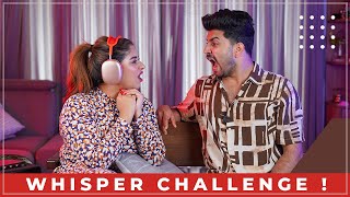 WHISPER CHALLENGE😂 [upl. by Erme]