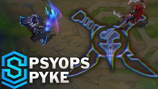 PsyOps Pyke Skin Spotlight  PreRelease  League of Legends [upl. by Verada]