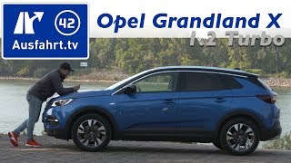 2017 Opel Grandland X 12 Turbo MT6  Kaufberatung Test Review [upl. by Eissak]