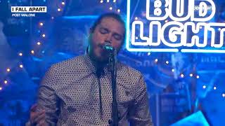 Post Malone  I Fall Apart Live From The Bud Light x Post Malone Dive Bar Tour Nashville [upl. by Airrotal23]