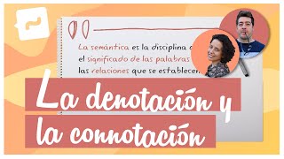 🔝 La denotación y la connotación [upl. by Dalston212]