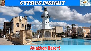 Aliathon Resort Paphos Cyprus  A Tour Around [upl. by Hnilym982]