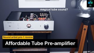 Tube Preamplifier review  Soundartist Pre1 [upl. by Edrahc]