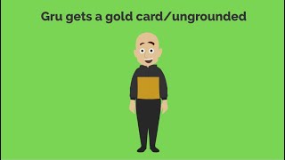 Gru gets a gold card and gets ungrounded [upl. by Malha]