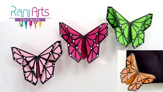 MARIPOSA ORIGAMI marcapáginas  DIY  ORIGAMI BUTTERFLY bookmark [upl. by Bicknell]