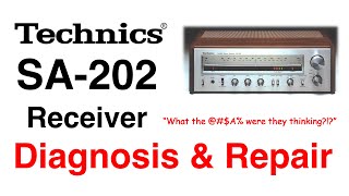 Technics SA 202 Diagnosis and Repair [upl. by Gairc]